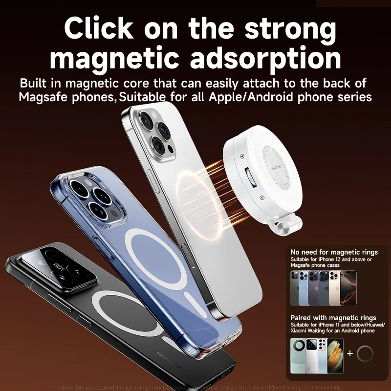 Photography Lighting Handheld - LED Selfie Fill Light for Magsafe