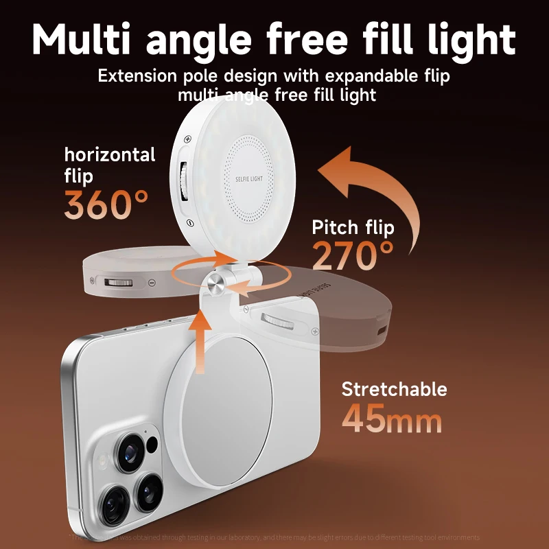 LED Selfie Fill Light for Mags - đánh giá và giá Photography Lighting Handheld