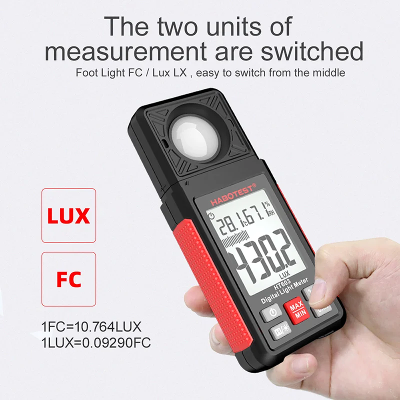 HT603 Digital Lux Meter 0~200, - đánh giá và giá Photography Lighting Meter