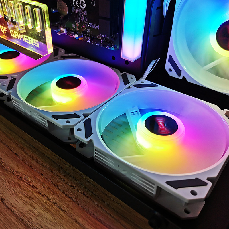 ARGB 120mm Case Fan 5V 3PIN Mo - đánh giá và giá Photography Lighting Game