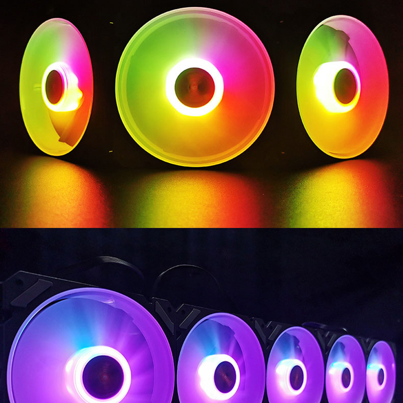ARGB 120mm Case Fan 5V 3PIN Mo - đánh giá và giá Photography Lighting Game
