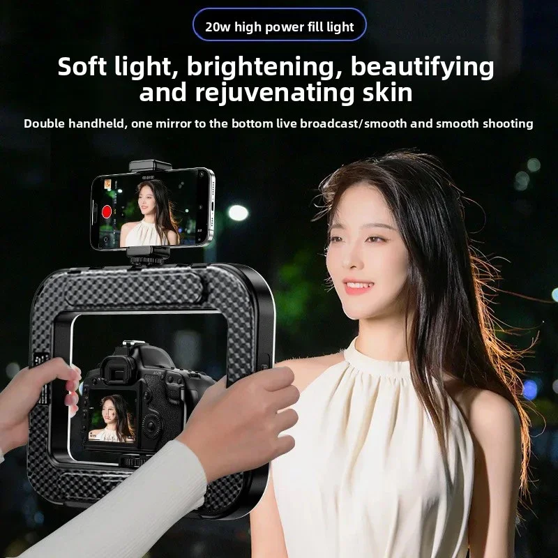 Portable Handheld Ring LED Lig - đánh giá và giá Photography Mobile Lighting